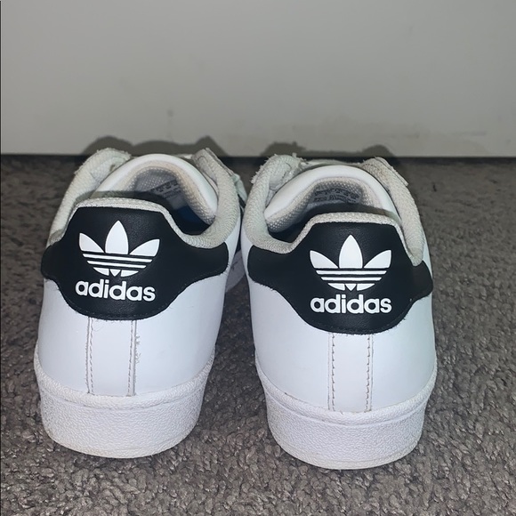 White timeless Adidas superstars🤩 - Picture 3 of 5